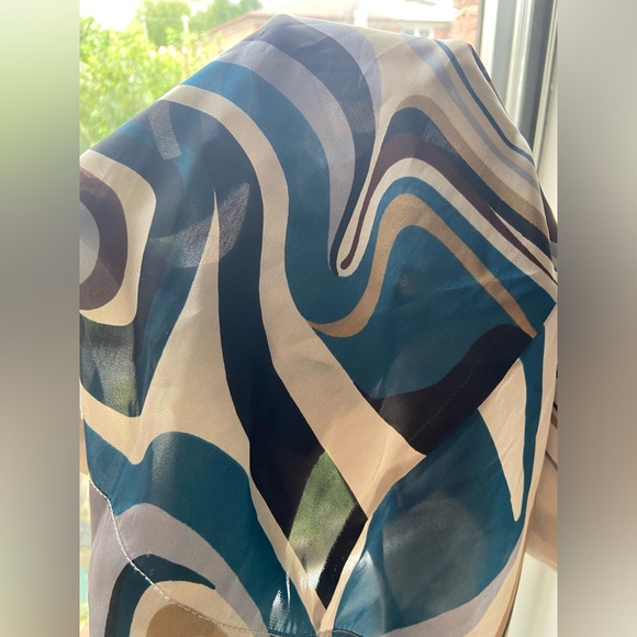 🦋 2/$20 Zara psychedelic sheer pants NWT - Picture 4 of 7